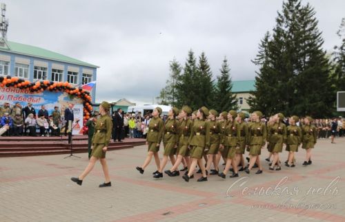 Фоторепортаж с Парада Победы в Аксубаеве