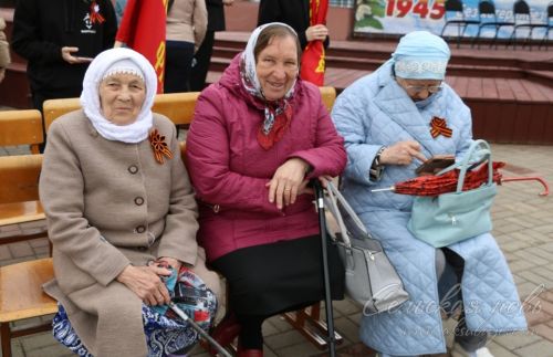 Фоторепортаж с Парада Победы в Аксубаеве