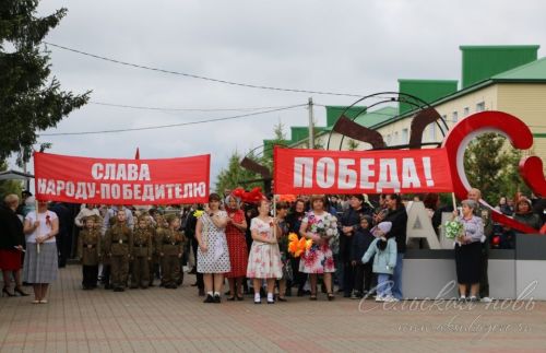 Фоторепортаж с Парада Победы в Аксубаеве