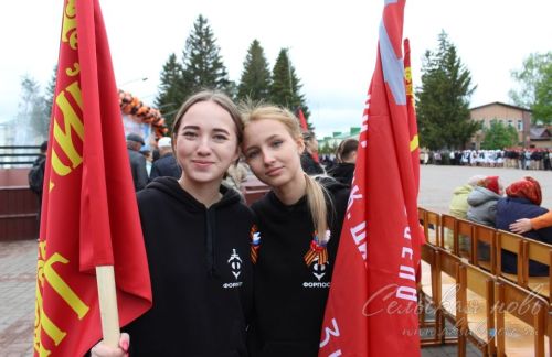 Фоторепортаж с Парада Победы в Аксубаеве