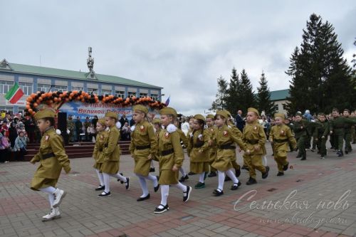Фоторепортаж с Парада Победы в Аксубаеве