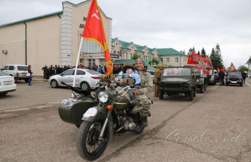 Фоторепортаж с Парада Победы в Аксубаеве