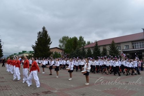 Фоторепортаж с Парада Победы в Аксубаеве