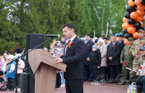 Фоторепортаж с Парада Победы в Аксубаеве