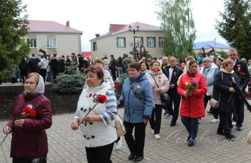 Фоторепортаж с Парада Победы в Аксубаеве