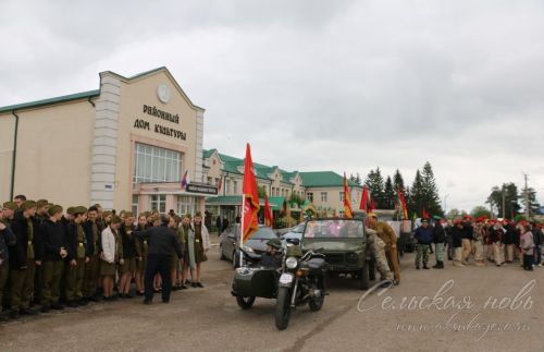 Фоторепортаж с Парада Победы в Аксубаеве