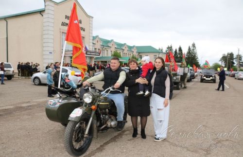 Фоторепортаж с Парада Победы в Аксубаеве