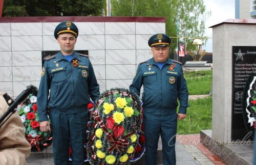Фоторепортаж с Парада Победы в Аксубаеве