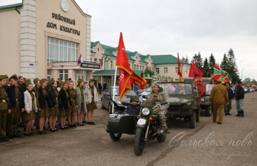 Фоторепортаж с Парада Победы в Аксубаеве