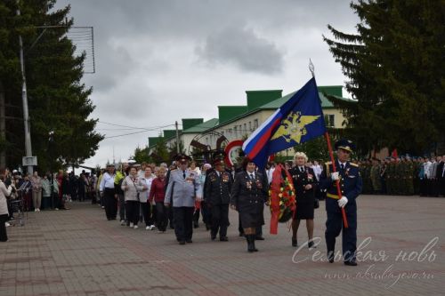 Фоторепортаж с Парада Победы в Аксубаеве