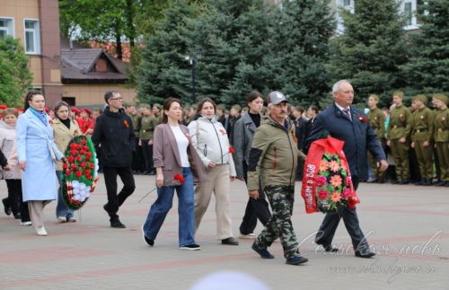 Фоторепортаж с Парада Победы в Аксубаеве