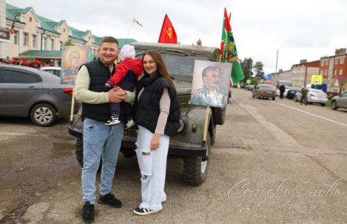 Фоторепортаж с Парада Победы в Аксубаеве