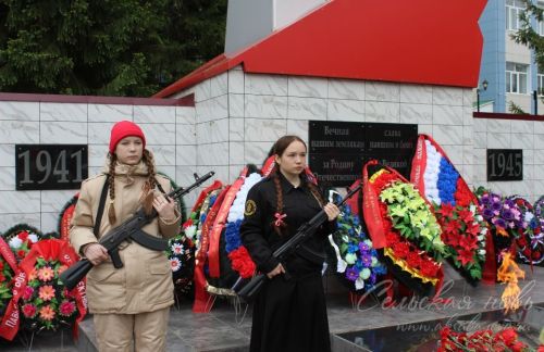 Фоторепортаж с Парада Победы в Аксубаеве