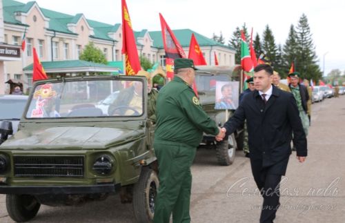 Фоторепортаж с Парада Победы в Аксубаеве