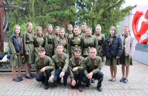 Фоторепортаж с Парада Победы в Аксубаеве