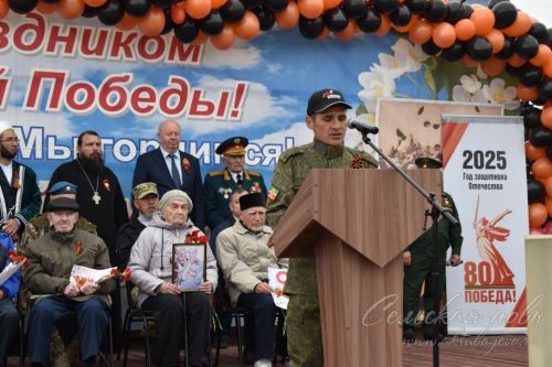 Фоторепортаж с Парада Победы в Аксубаеве