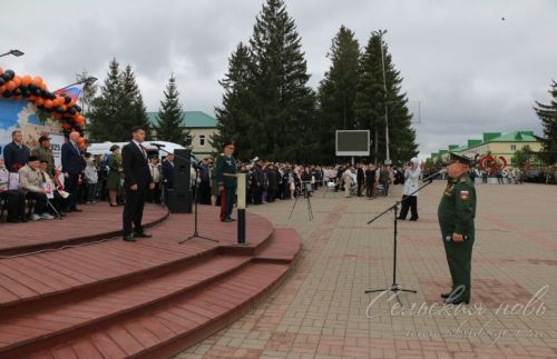 Фоторепортаж с Парада Победы в Аксубаеве