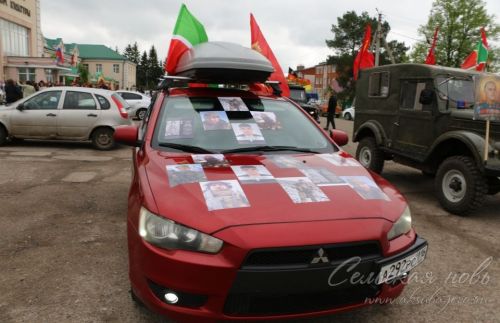 Фоторепортаж с Парада Победы в Аксубаеве