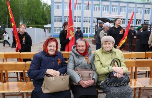 Фоторепортаж с Парада Победы в Аксубаеве