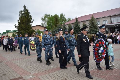 Фоторепортаж с Парада Победы в Аксубаеве