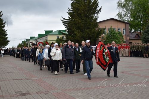 Фоторепортаж с Парада Победы в Аксубаеве