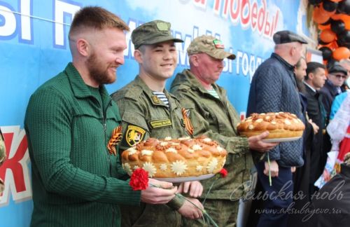 Фоторепортаж с Парада Победы в Аксубаеве
