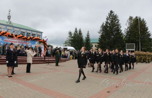 Фоторепортаж с Парада Победы в Аксубаеве