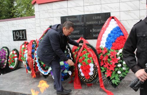 Фоторепортаж с Парада Победы в Аксубаеве