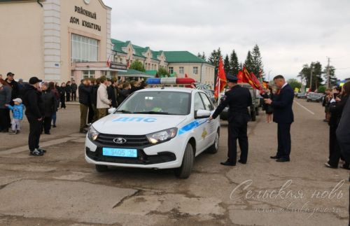 Фоторепортаж с Парада Победы в Аксубаеве