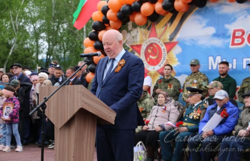 Фоторепортаж с Парада Победы в Аксубаеве