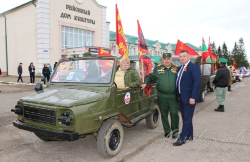 Фоторепортаж с Парада Победы в Аксубаеве