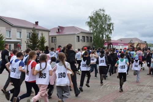 Кросс и велопробег собрал 140 участников в Аксубаевском районе