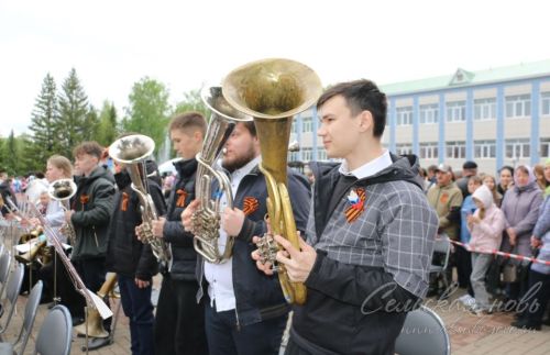 Фоторепортаж с Парада Победы в Аксубаеве
