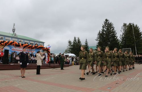 Фоторепортаж с Парада Победы в Аксубаеве