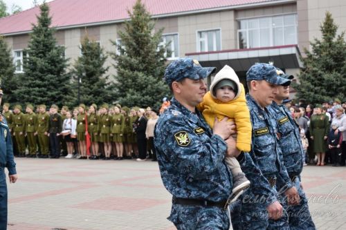 Фоторепортаж с Парада Победы в Аксубаеве