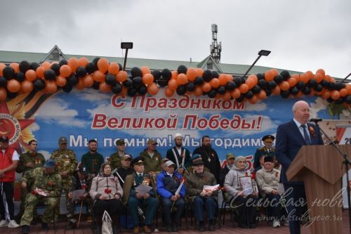 Фоторепортаж с Парада Победы в Аксубаеве