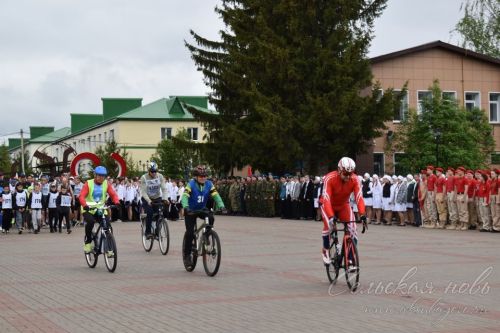 Кросс и велопробег собрал 140 участников в Аксубаевском районе