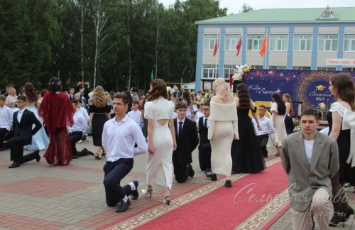 Выпускной бал в Аксубаеве, 28 июня 2025
