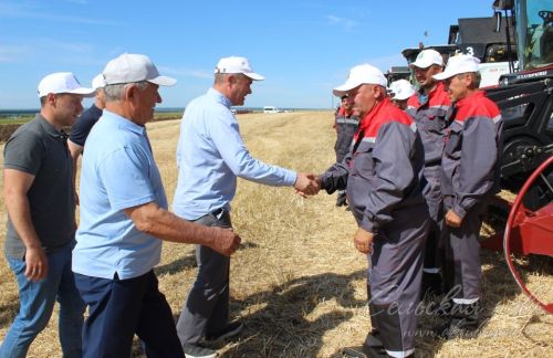Визит Рустама Минниханова в Аксубаевский район, 20.07.2025 г.