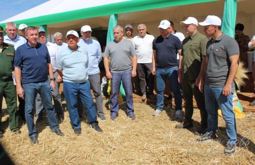 Визит Рустама Минниханова в Аксубаевский район, 20.07.2025 г.