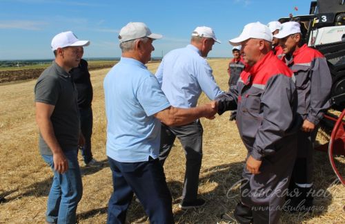 Визит Рустама Минниханова в Аксубаевский район, 20.07.2025 г.