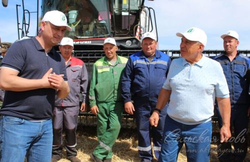 Визит Рустама Минниханова в Аксубаевский район, 20.07.2025 г.