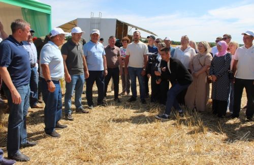 Визит Рустама Минниханова в Аксубаевский район, 20.07.2025 г.