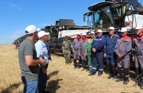 Визит Рустама Минниханова в Аксубаевский район, 20.07.2025 г.