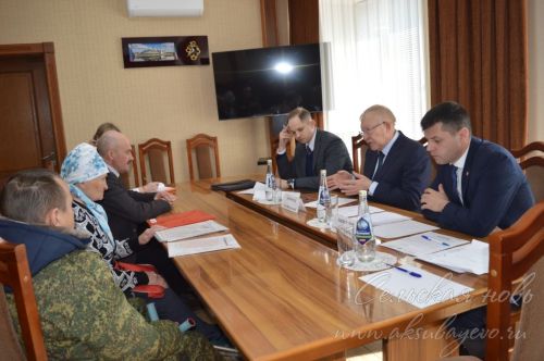 Аксубаевский район посетил депутат Госдумы Олег Морозов