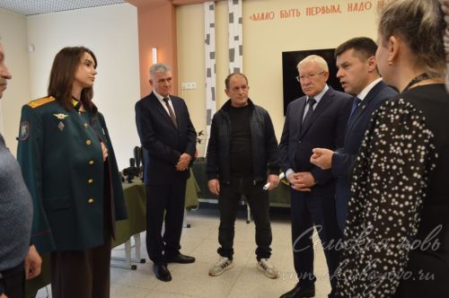 Аксубаевский район посетил депутат Госдумы Олег Морозов