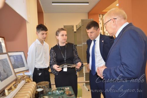 Аксубаевский район посетил депутат Госдумы Олег Морозов