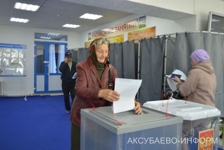 Аксубай районында тавыш бирү участоклары ачылды