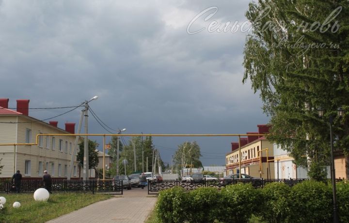 В Аксубаеве прогнозируют шторм