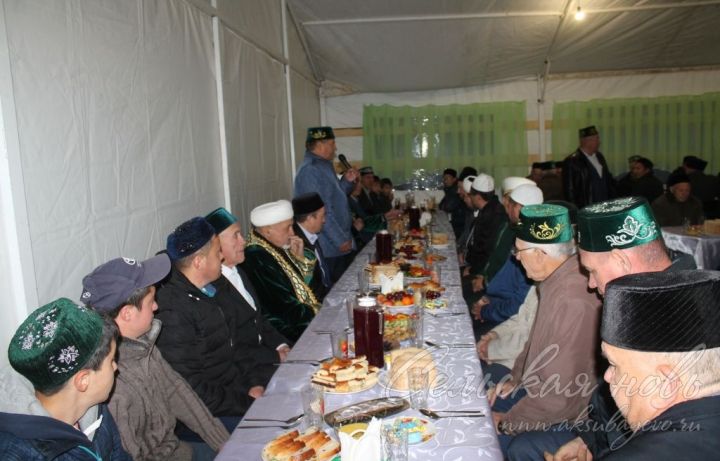 Районный ифтар в Аксубаеве собрал более ста человек